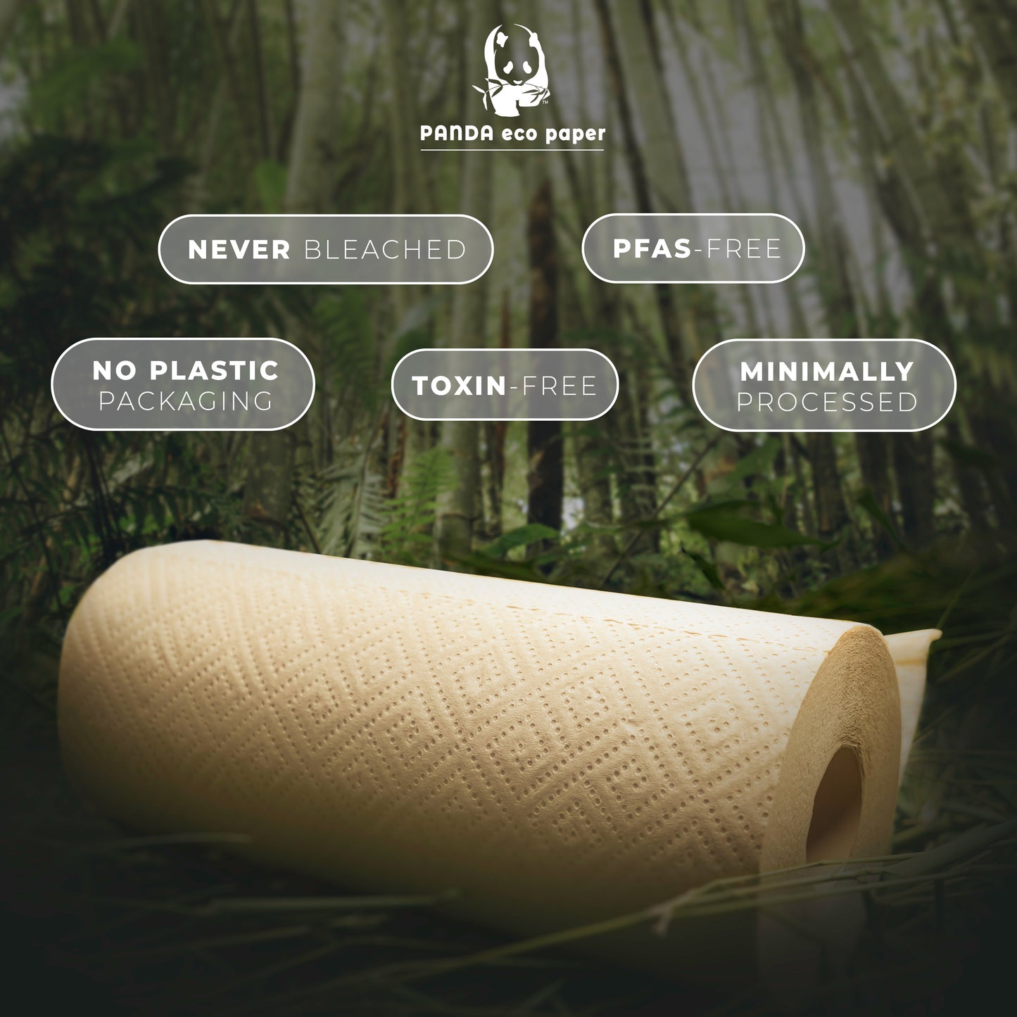 Panda Eco Paper | Bamboo Paper Towels